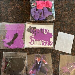 Wednesday Addams Addam's Family Party
Decorations